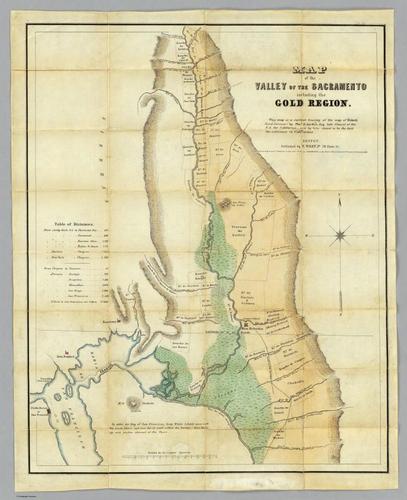 San Francisco & Gold Country - Bidwell & Larkin - 1849