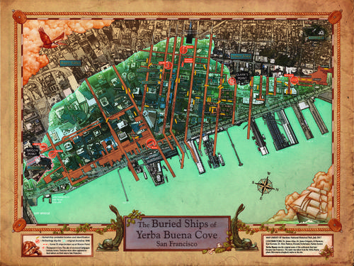 San Francisco Buried Ships - Michael Warner - 2017