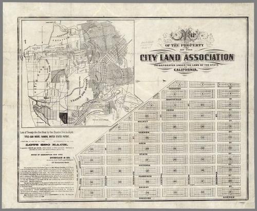San Francisco - City Land Association - 1860